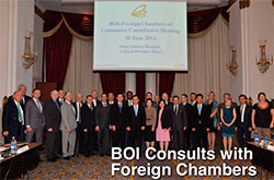 รูปภาพของ BOI Consults with Foreign Chambers
