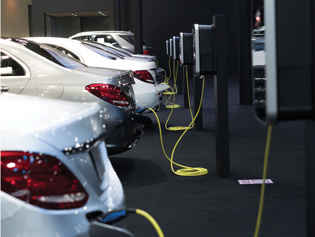 Mercedes Benz plug-in hybrid presented in Motor Expo 2017, auto show in Bangkok, Thailand on 3 Dec 2017   Showing the technology of hybrid engine by using electric charger to recharge the engine