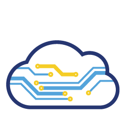 Integration data system. System Integration technology concept in wireframe hands. Industrial and smart technology. Business and automation solutions. Vector illustration